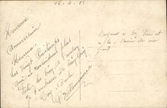 CPA Happy Fantasy Fantasy birthday Rose Flowers