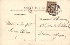 Kasernen Auxerre-CPA der Infanterie