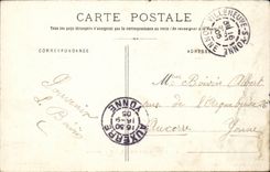 Villeneuve on Yonne CPA View