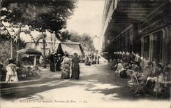 Auvergne CPA Royat the new terrace of the park