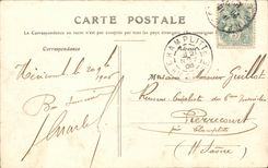 Hericourt - Sight partiele dimension of Montbeiard - CPA