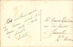 Fantaisie - Femme - Bonne Annee - Woman with fur draped over shoulders - curly hair - CPA