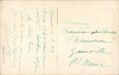 Fantaisie - Bonne Annee - Fleurs dans une botte - CPA