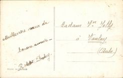 Fantaisie Fets - Bonne Annee - Holly with white bow - CPA