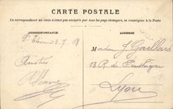 Saint Etienne CPA Place Marengo the bandstand and the prefecture