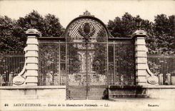 Saint Etienne CPA Entrance of royal manufacture