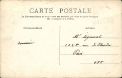 Vincennes CPA Vault of the fort and panoramic sight of new extremely