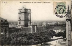 Vincennes CPA the castle Seen interior