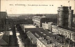 Vincennes CPA View of the castle