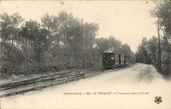 Touquet CPA der Forderwagen im Bohrgerat