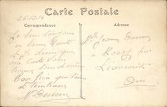 Frevent (Northern 59) CPA Street of Hesdin (automobile bus) Potter Lemaire TOP