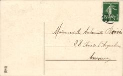 CPA Fantaise Automobilfass Oeufs Ostern Poisson