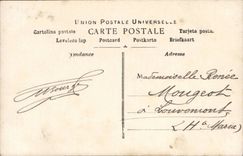 CPA Fantaise Mann Ostern Ostern 1 Aprilfische