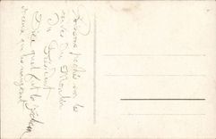 CPA Fantaise Woman Easter Easter April 1st fish