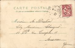 CPA Fantaise Children Easter Easter April 1st fish