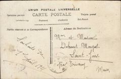 CPA Fantaise Child Easter Easter April 1st fish