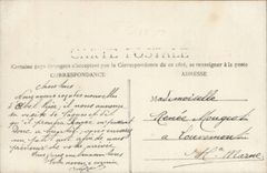 CPA Fantaise Woman Easter Easter April 1st fish