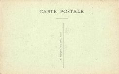 Tours CPA Les squares Descartes et Rabelais Pont de pierre et la Loire