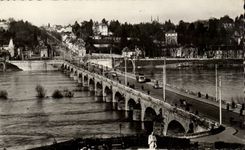 Tours CPA Le pont wilson La tranchee