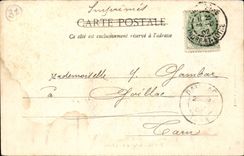 CPA Tours Le square de l'archeveche