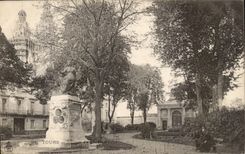 CPA Tours Square de l'archeveche