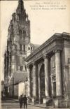 CPA Tours Portail du musee et la cathedrale 