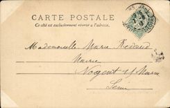 CPA Tours Pont suspendu Saint Symphorien