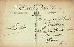 Chinon - the Castle - CPA