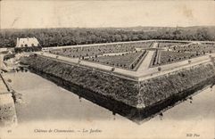 Chenonceaux - Le Chateau - Les Jardins - CPA 