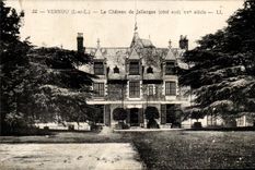 Vernou - Le Chateau de Jallanges -- XV siecle - CPA 