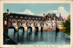 Chenonceaux - Le Chateau - Cote Est - CPA 