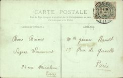 Langeais - Les Ruines de l'Ancien Chateau - CPA 