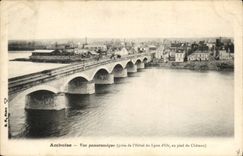 Amboise - Vue Panoramique - prise de l'Hotel de Lyon d'or - CPA 