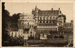 Chateau d'Amboise - Chateaux de la Loire - La Douce France - CPA 