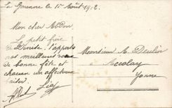 CPA Fantasy Child Baby Good festival