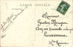 CPA Phantasie-gutes Kind und gluckliches Jahr (Junge)