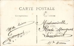 CPA Phantasie-Kind dem meine Blumen Sie bezaubern konnen