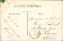 Gutes Kind Kusse des CPA Phantasie-Kindes