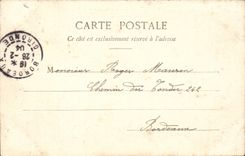 CPA Phantasie-Kind die Zikade und die Ameise