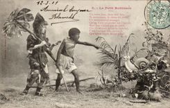 CPA Phantasie-Phantasie kleiner Robinson