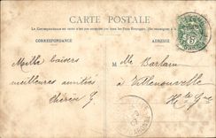 CPA Phantasie-Kind das alte des Goldes (chazsse zum Schmetterlingsschmetterling)