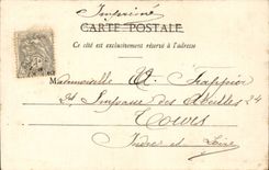 CPA Fantaisie Physionomies Humour