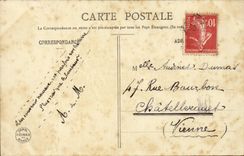 CPA Folklore Woman alone!