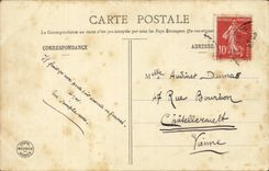 CPA Folklore Woman alone!