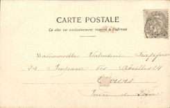 CPA Phantasie-Weihnachtskind des Babys