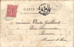 CPA Phantasie-Kind-Weihnachten unserer Babys