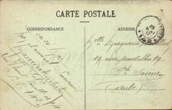 Estrees Str Denis CPA das potn der Eisenbahn