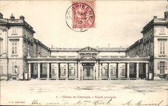 Compiegne CPA Schloss-Direktion Front