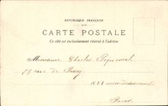 Compiegne CPA Schloss-Direktion Front