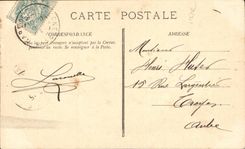 Compiegne CPA Statue von Jeanne des Bogens